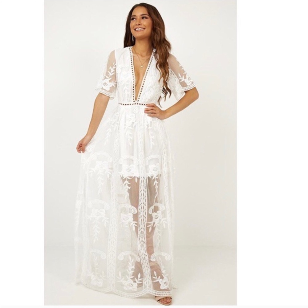 Showpo Love Spell Maxi Dress NWT
